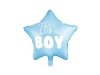 Balon foliowy It's a boy na baby shower gwiazda niebieska 48cm